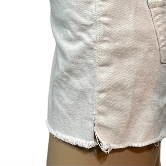 AMERICAN Eagle white denim shorts - Picture 4 of 9